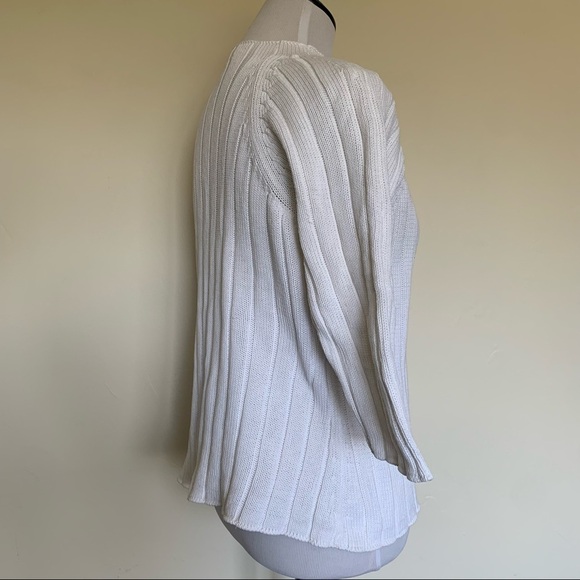 Halogen three quarter length sleeve sweater. - Picture 10 of 11